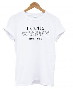 Animal-Are-Friends-Not-Food-T-shirt