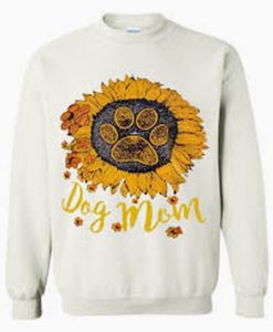 Dog-Mom-Sunflower-Sweatshirt