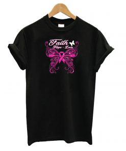 Faith-Hope-Love-Breast-Cancer-Awareness-Black-T-shirt