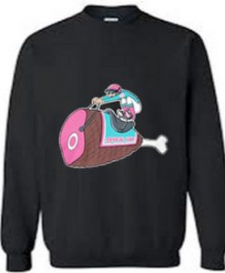 Spiral-Ham-pocket-big-cat-katz-Sweatshirt
