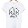 im-mostly-peace-love-and-light-t-shirt