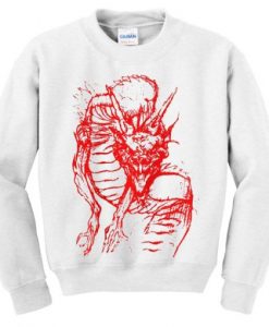 red-japanese-dragon-sweatshirt