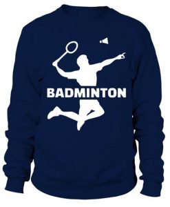 Badminton-Ball-Net-Sweatshirt