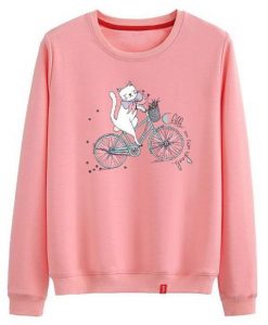 Cat-Ride-A-Bike-Sweatshirt