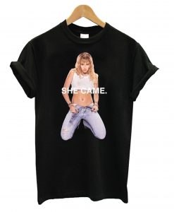 Miley-Cyrus-She-Came-Black-T-shirt
