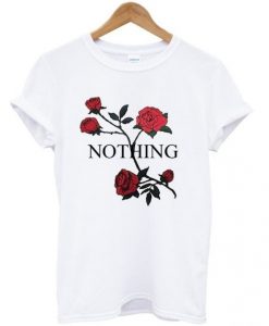 Nothing-rose-t-shirt
