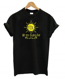 You-are-My-Sunshine-Black-T-shirt