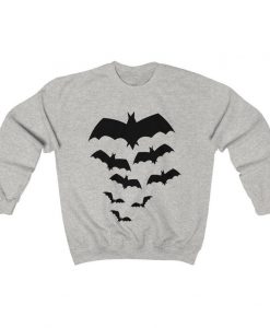 Bats-Unisex-Heavy-Blend-Crewneck-Sweatshirt