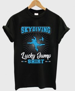 skydiving-lucky-jump-t-shirt