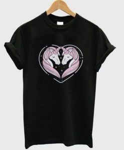 unicorn-heart-love-t-shirt