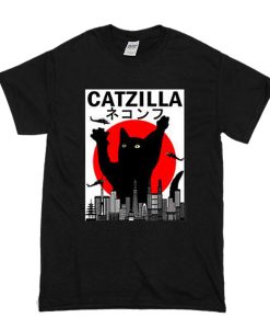 Catzilla-T-Shirt