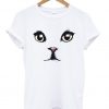 Cute-Cat-Face-T-Shirt