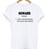 Howard-Noun-T-shirt