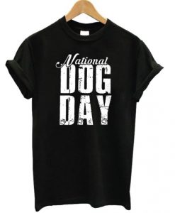 National-Dog-Day-Black-T-shirt