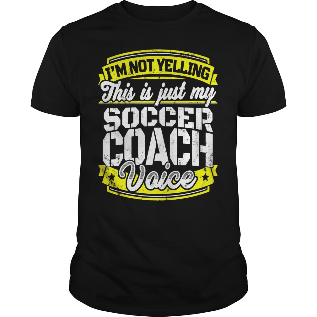 Soccer-Coach-Voice-T-Shirt