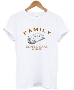 family-classic-car-t-shirt