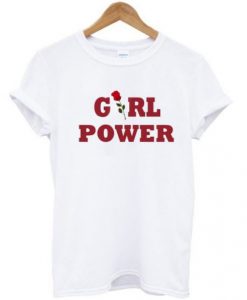 girl-power-rose-T-shirt