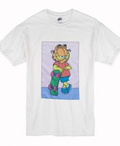 Garfield-Simpson-T-Shirt