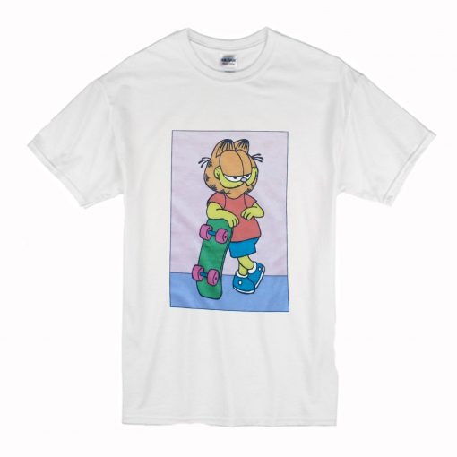 Garfield-Simpson-T-Shirt