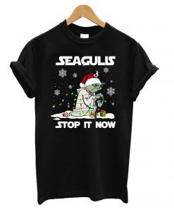 Santa-Seagulls-Stop-It-Now-Christmas-T-shirt