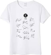 Exo-Signed-K-Pop-T-Shirt