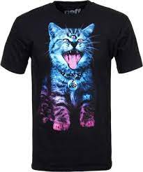 Laught-Cat-T-Shirt