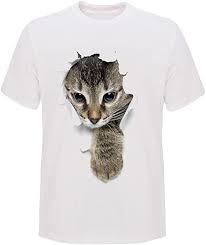 Peek-Cat-T-Shirt
