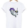 Astronaut-Cat-Cartoon-T-shirt