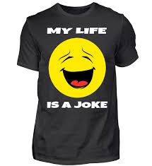 My-Life-Is-A-Joke-Emoji-T-Shirt