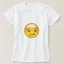 Smirking-Face-Emoji-T-Shirt