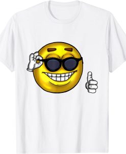 Sunglasses-Emoji-T-Shirt