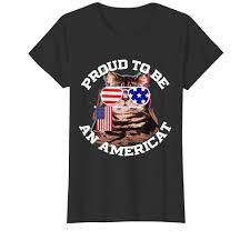 Cat To Be an American T Shirt