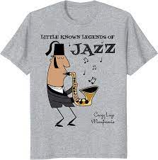 Little Known Saxofone Jazz T Shirt