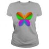 Rainbow Butterfly T Shirt