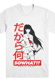 So Whatt Girl Anime Japan T Shirt