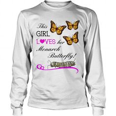 The Girl Love Butterfly Sweatshirt