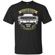 Custom Musscle Car T Shirt