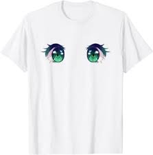 Kawaii Anime Eyes T Shirt