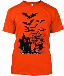 Halloween Orange T Shirt