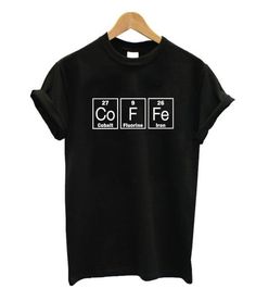 Coffe Periodic Table T Shirt