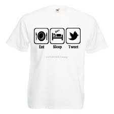 Eat Sleep Tweet T Shirt