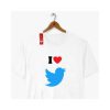 I Love Twitter T Shirt