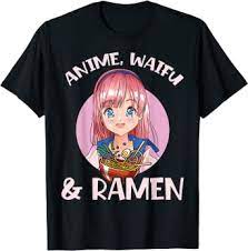 Anime And Ramen T Shirt - clothingcrow.com