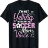 Yelling Soccer T Shirt