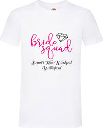 Bride Squad T Shirt