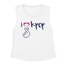 I Love Kpop Tank Top