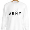 J BTS Army Sweatshirt