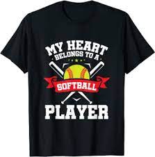 My Heart Baseball T Shirt