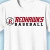 Redhawks Baseball T Shirt