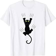 Black Cat T Shirt 10